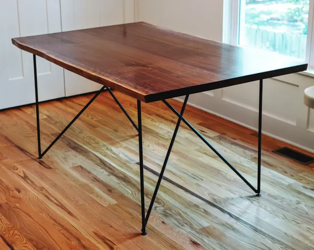 Photo of Live edge dining table